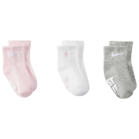 Nike Βρεφικές κάλτσες Verbiage Gripper Socks 3 pairs